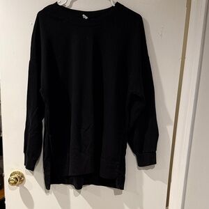 Old Navy Black Crew Neck Sweatshirt
